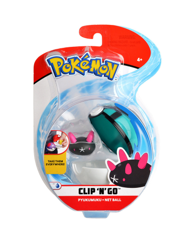 Poké Ball et sa figurine 5 cm - Pokémon