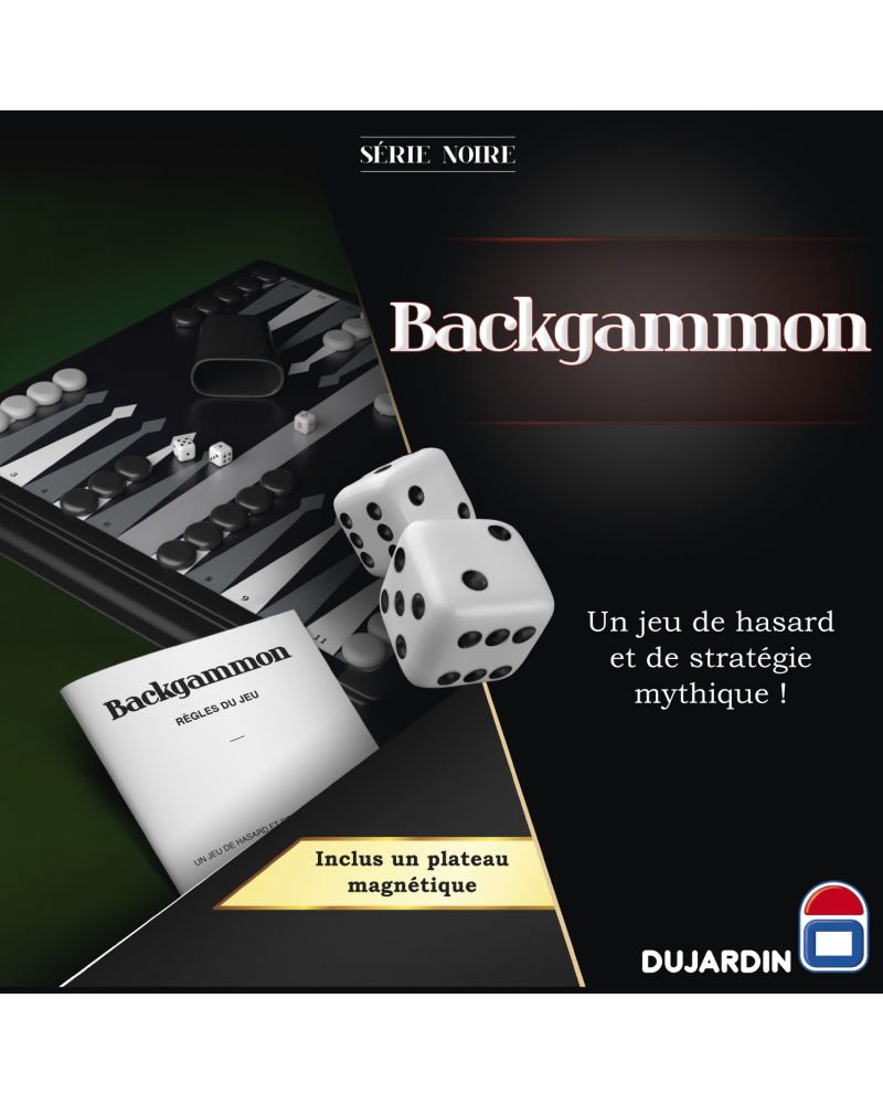 Série Noire backgammon NEUF Dujardin DUJARDIN 