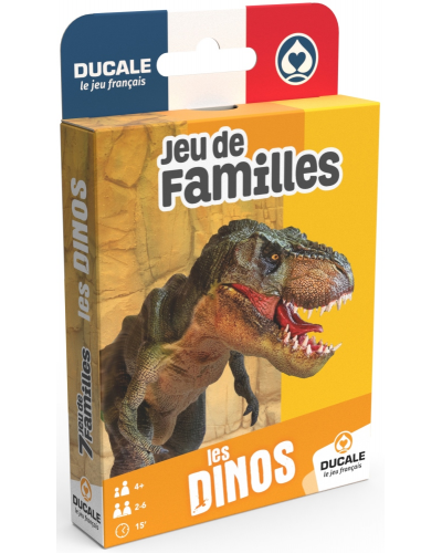 Jeu de famille Dinosaures - Le jeu français en éco format