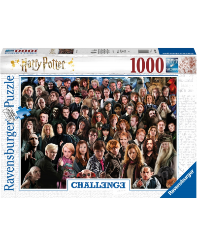 Puzzle 1000 pièces - Harry Potter (Challenge Puzzle)