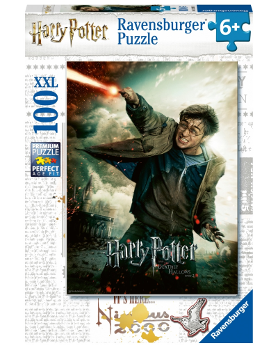 Puzzle 100 pièces XXL - Le monde fantastique d'Harry Potter