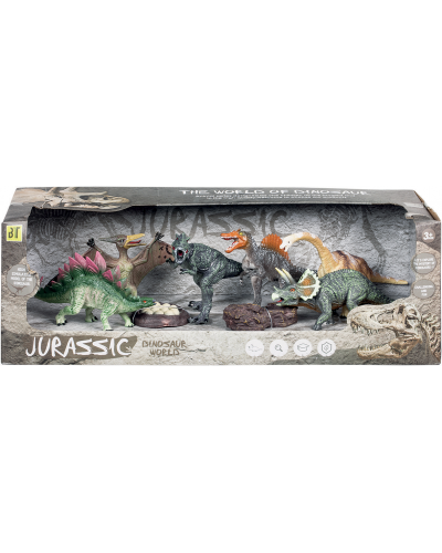Set préhistoire 6 dinosaures