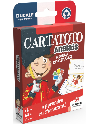Cartatoto anglais - Le jeu francais en éco format