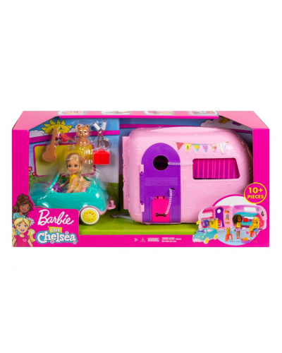 Barbie chelsea et sa caravane