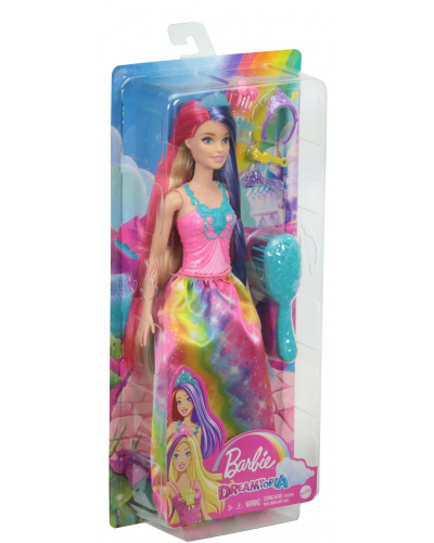 Barbie - Princesse Cheveux Longs Fantastiques - Poupée Mannequin