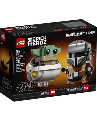 LEGO BrickHeadz - Star Wars - Le Mandalorien et L'Enfant