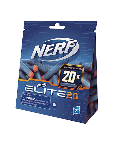 Recharge 20 fléchettes Nerf Elite 2.0