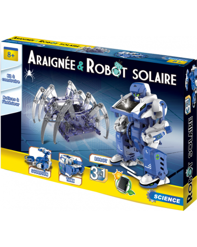 ROBOT 3 EN 1 SOLAIRE + ARAIGNEE