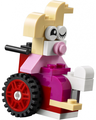 LEGO Classic 11014 Briques et Roues Jeu de Construction Enfants +4 ans,  Voiture Jouet pas cher 