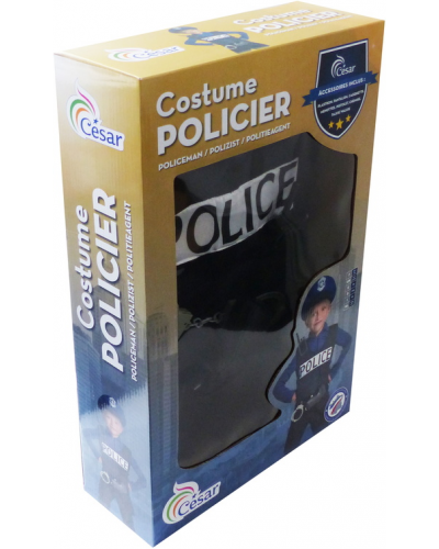 PANOPLIE POLICIER Taille 5/7 ANS