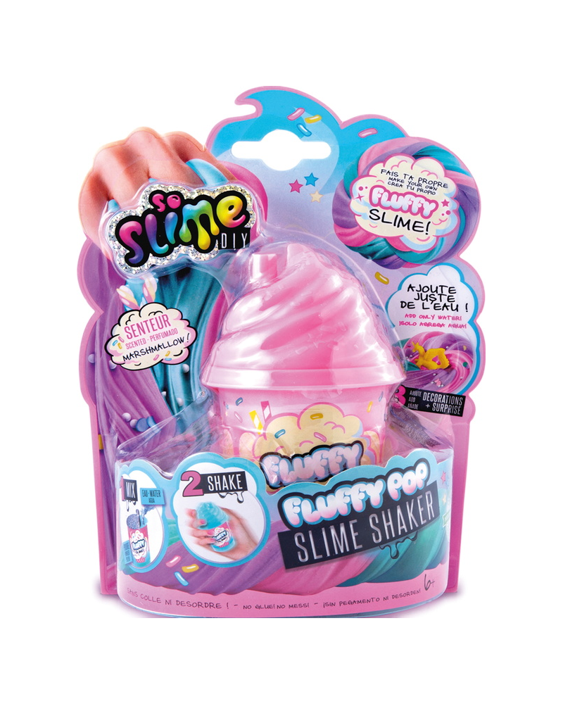 SLIME SHAKER FLUFFY - DIFFERENTS MODELES DISPONIBLES - CANAL TOYS SSC096