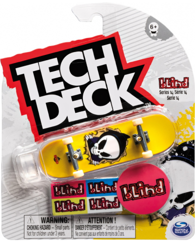 Pack 1 finger skate tech deck - différents modèles disponibles