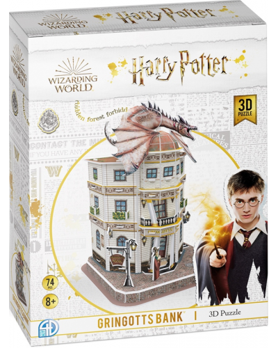 Puzzle 4D banque de Gringotts Harry Potter