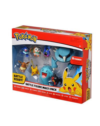 Pack 8 figurines Pokémon