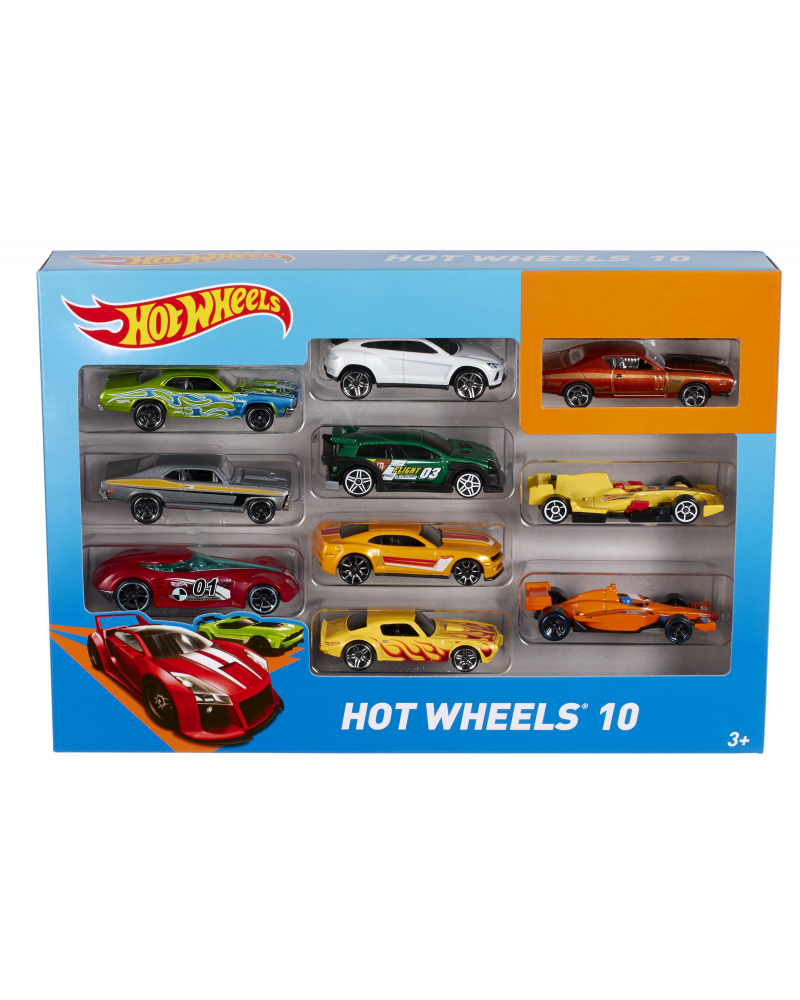 Hot Wheels coffret de 10 véhicules