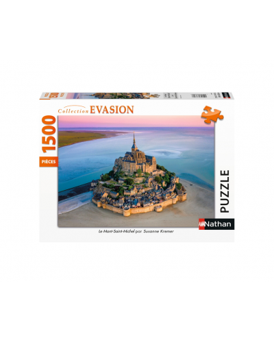 Puzzle Nathan - 1500 pièces - Le Mont-Saint-Michel