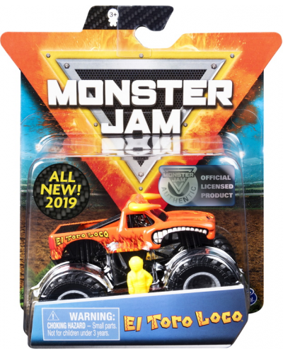 Monster jam - pack de 1 - différents modèles disponibles
