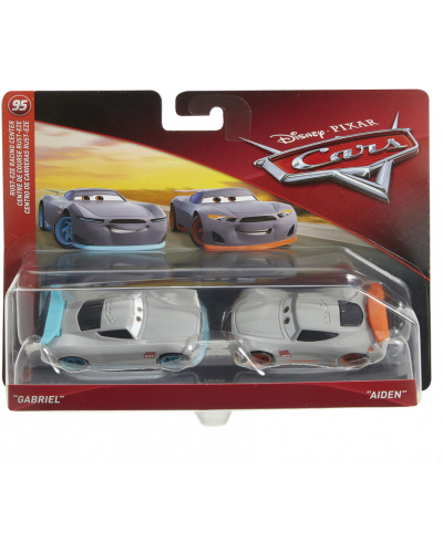 Disney Cars - Pack de 2 Véhicules (modèle aléatoire) - Petite Voiture - 3 ans et +