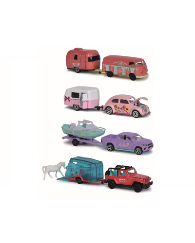 Majo pink trailer 20pièces - différents modèles disponibles pres