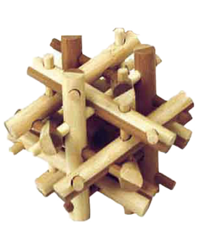 Casse tete bambou - Modèle aléatoire