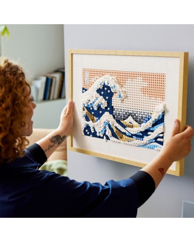 Hokusai la grande vague art