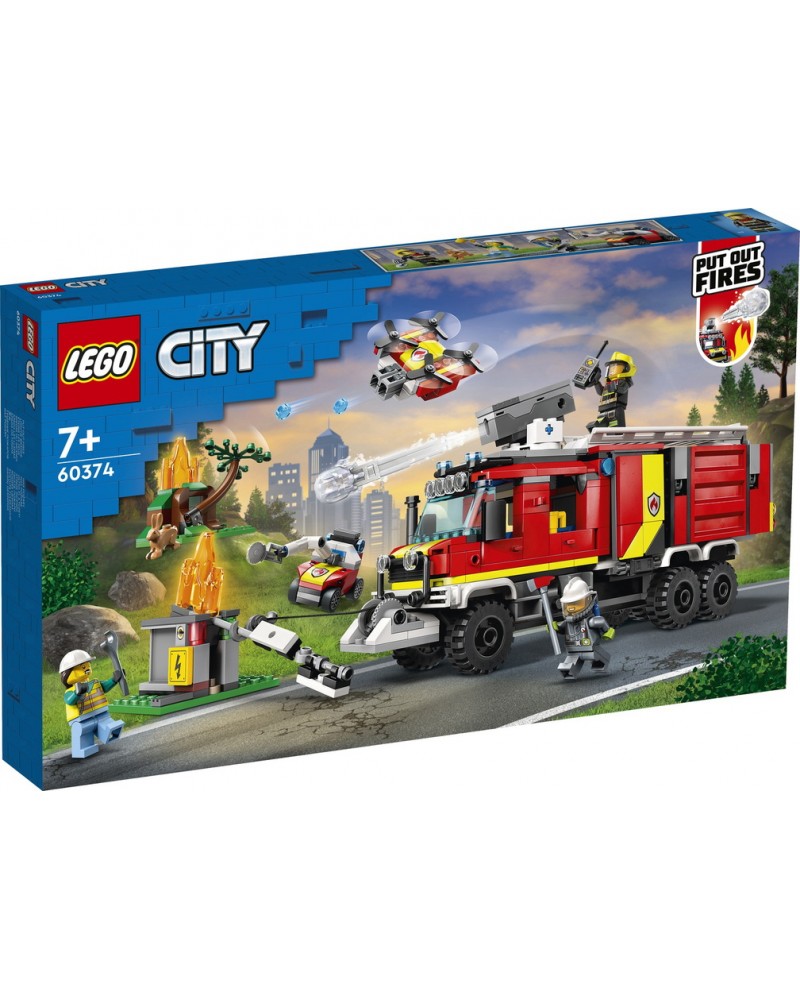 Camion d'intervention pompiers City
