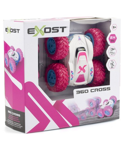 EXOST - Voiture télécommandée 360 Cross rose