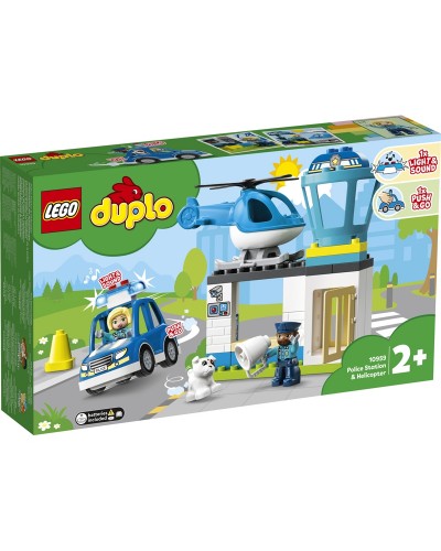 COMMISSARIAT ET HELICOPTERE POLICE DUPLO